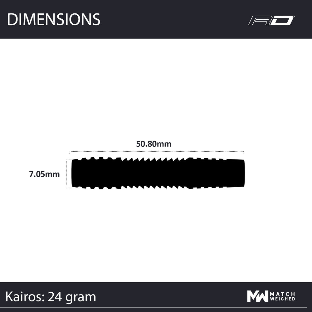 Winmau Kairos 02 90% Steel Tip Darts