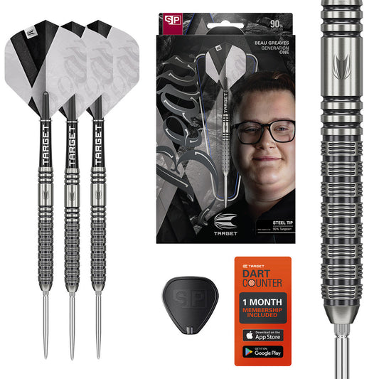 Target Beau Greaves G1 90% Tungsten SP Steel Tip Darts