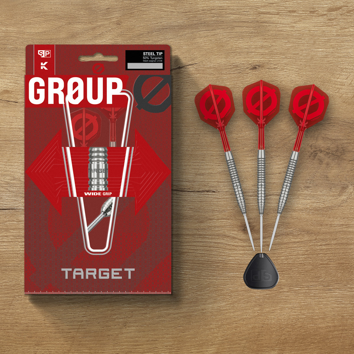 Target Group ø 50% 02 SP Steel Tip Darts 2026