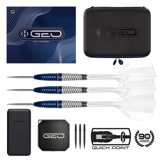 Harrows Geo Torpedo 90% Tungsten QP Steel Tip Darts