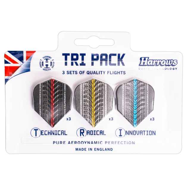 Harrows Tri-Pack Flights
