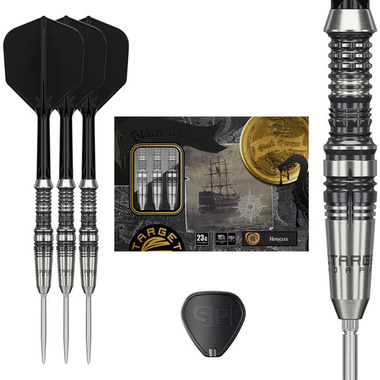 Target Japan Black Marque Heracles 90% Tungsten SP Steel Tip Darts