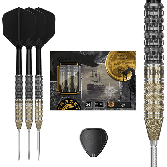 Target Japan Black Marque Reyn 90% Tungsten SP Steel Tip Darts