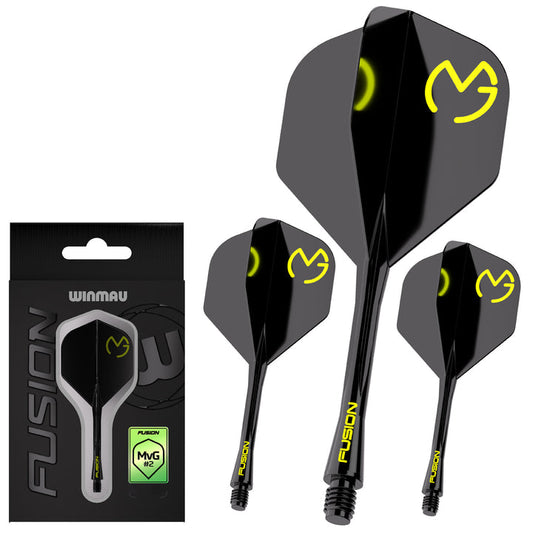 Winmau Michael van Gerwen MvG Pac Man Fusion Integrated Flight & Shaft