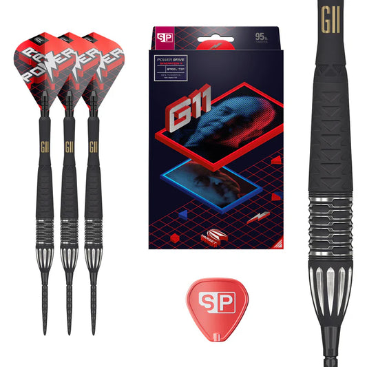 Target Phil Taylor Raw Power G11 95% Tungsten SP Steel Tip Darts by Target