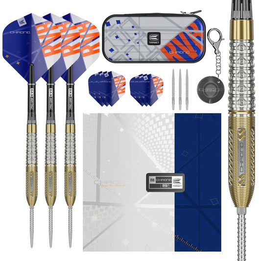 Target Raymond Van Barneveld Chrono 95% Tungsten SP Steel Tip Darts