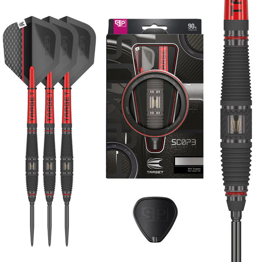 Target Scope 03 90% Tungsten SP Steel Tip Darts by Target