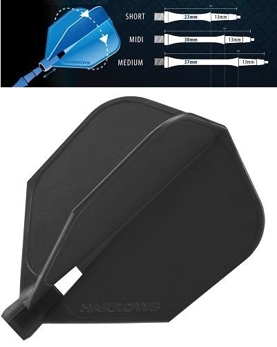 Harrows Clic System Rigid Dart Flights