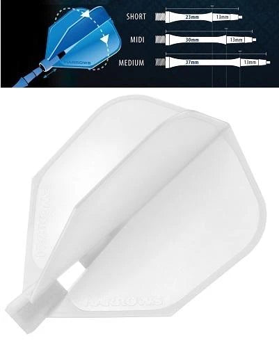 Harrows Clic System Rigid Dart Flights