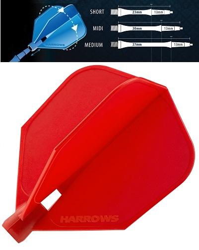 Harrows Clic System Rigid Dart Flights