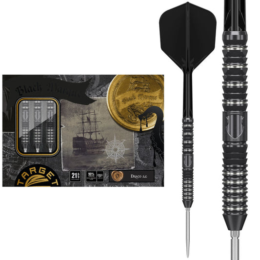Target Japan Black Marque Lite Draco G2 SP 90% Steel Tip Darts