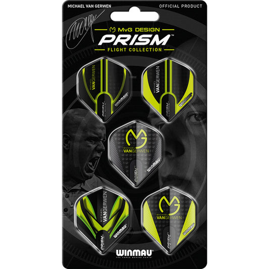 Winmau Michael Van Gerwen Prism Flight Collection Dart Flights