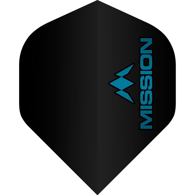 Mission Logo Dart Flights - 100 Micron - No2 - Std
