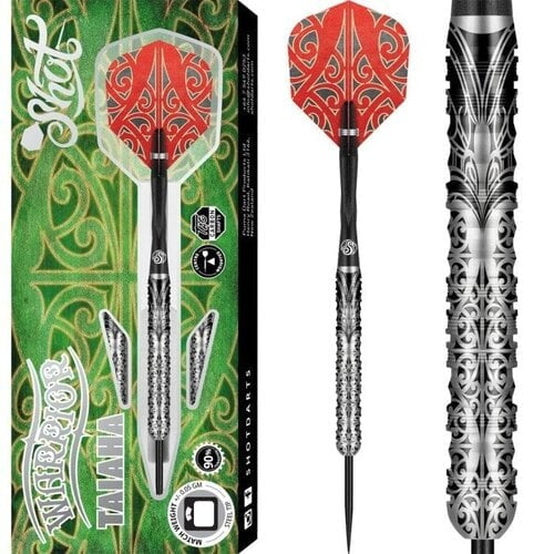 Shot Warrior Taiaha 90% Steel Tip Darts