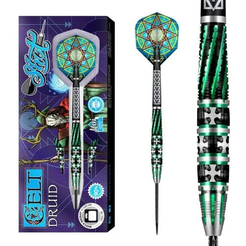 Shot Celt Druid 90% Steel Tip Darts
