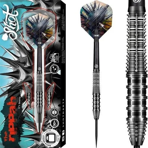 Shot Gnarly Rippah 90% Steel Tip Darts