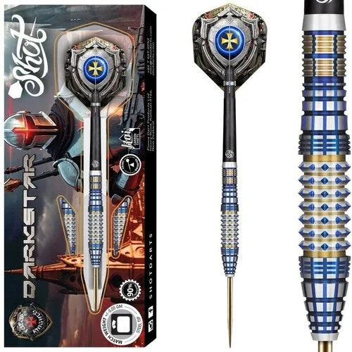 Shot Future Knights Darkstar 90% Steel Tip Darts