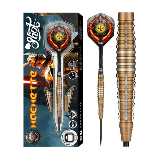 Shot Future Knights Hachette 90% Tungsten Steel Tip Darts