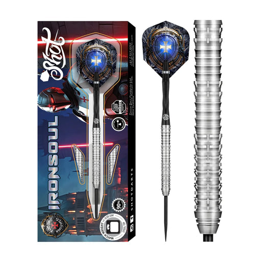 Shot Future Knights Ironsoul 90% Tungsten Steel Tip Darts