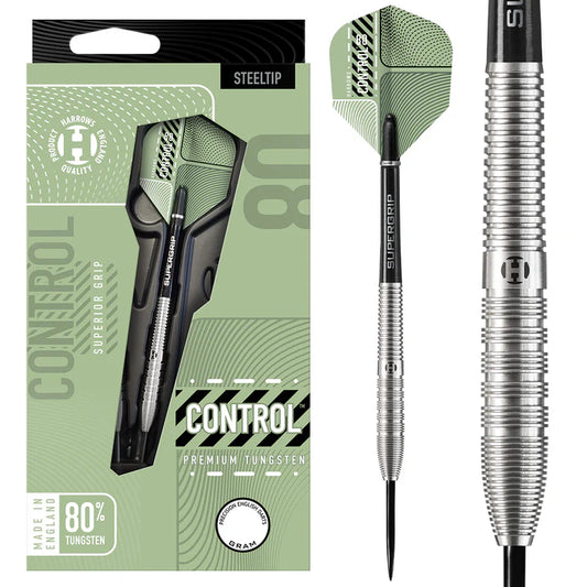 Harrows Control Tapered 80% Tungsten Steel Tip Darts