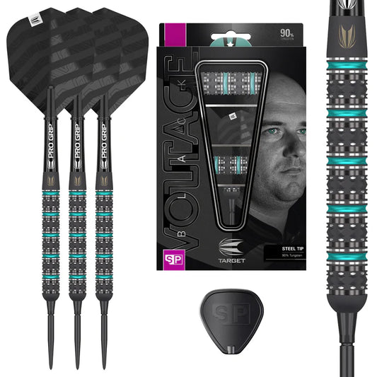 Target Rob Cross Black Edition 90% Tungsten Swiss Steel Tip Darts