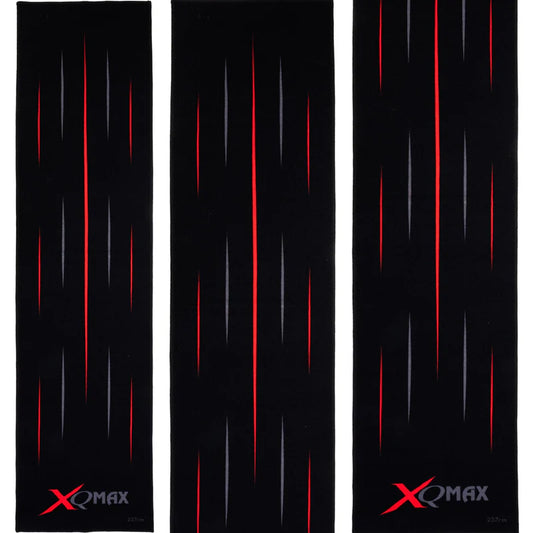 XQMax Nylon Dart Mat - Hd Printed Design - 60cm X 237cm - Standard - Streaks