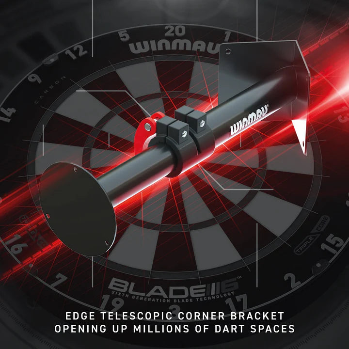 Winmau Edge Corner Dartboard Black