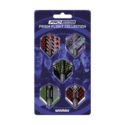 Winmau Players Pro Design Prism Flights Collection