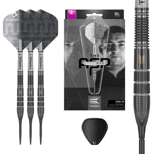 Target Aspinall x Echo 90% Tungsten SP Steel Tip Darts