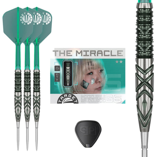 Target Japan The Miracle G6 90% Tungsten Steel Tip Darts