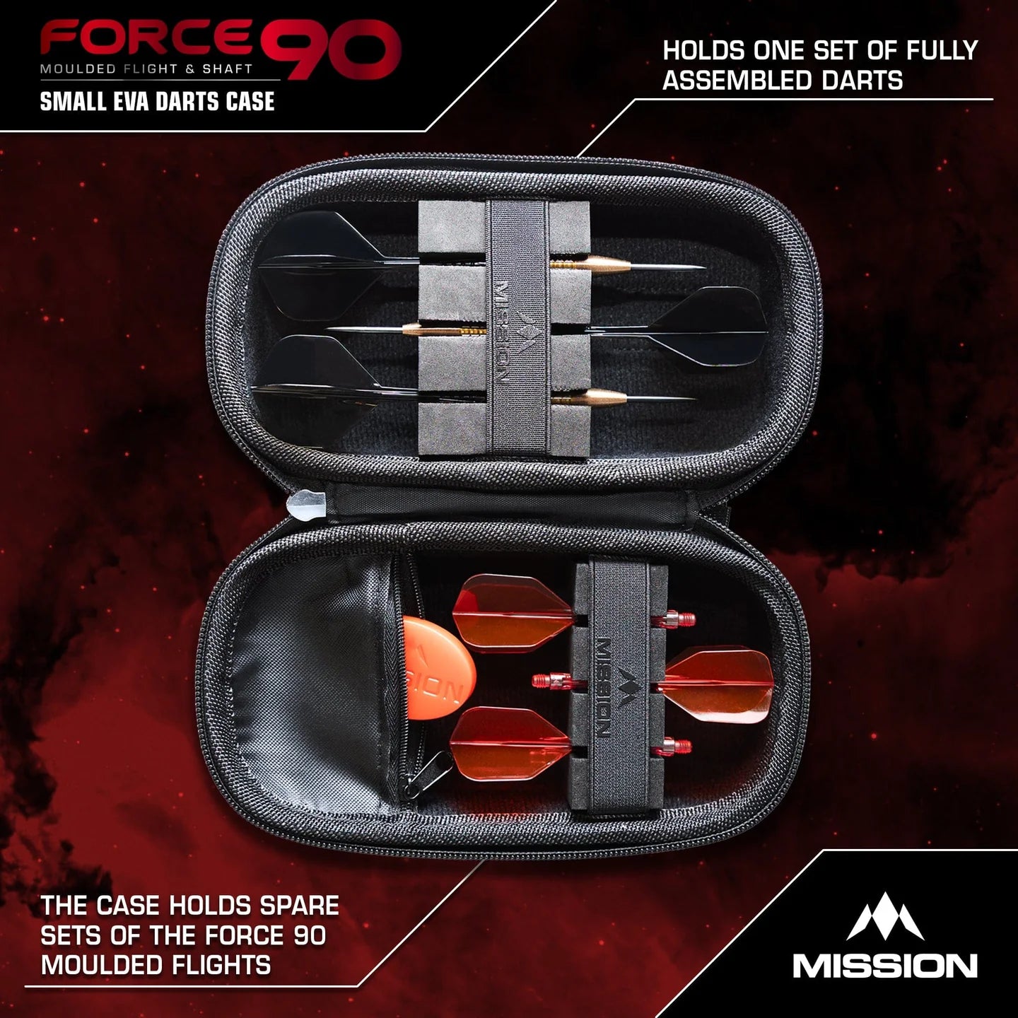 Force 90 Dart Case - EVA Moulded Wallet - Slim