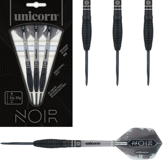 Unicorn Noir Style 1 90% Tungsten Steel Tip Darts