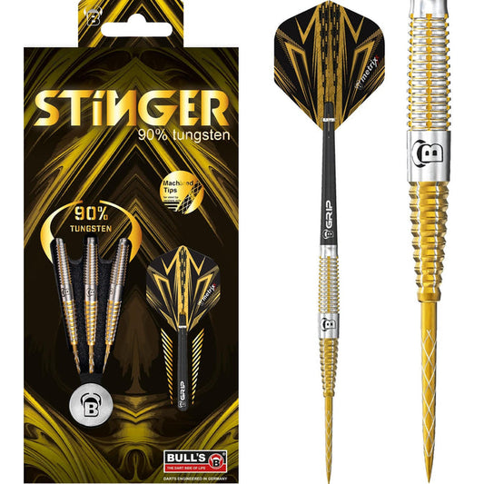 Bull's Stinger Darts - Steel Tip - Gold Titanium