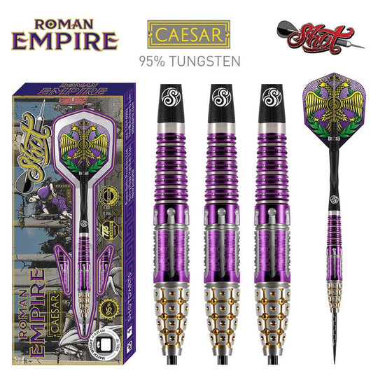 Shot Roman Empire Caesar 95% Tungsten Steel Tip Darts
