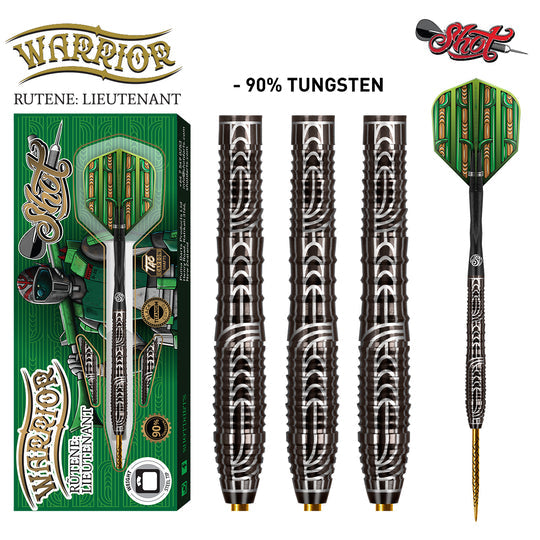 Shot Warrior Rutene Lieutenant 90% Steel Tip Darts