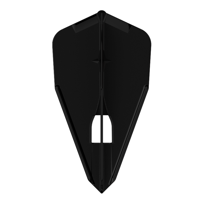 L-Style Champagne L8 Flight Bullet Black - Dart Flights