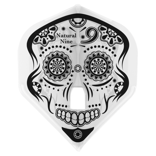 L-Style Champagne L1 Standard N9 Calavera Clear White Darts Flights