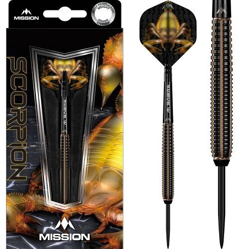 Mission Scorpion 90% Steel Tip Darts