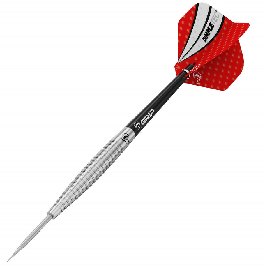 Bull's Dot D6 Darts - Steel Tip - 90% Tungsten - Pyramid Grip
