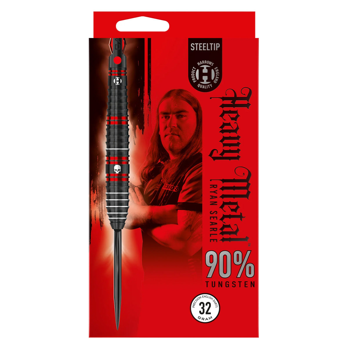Harrows Ryan Searle 90% Tungsten Steel Tip Darts