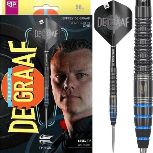 Target Jeffrey de Graaf G1 Swiss Point 90% Steel Tip Darts