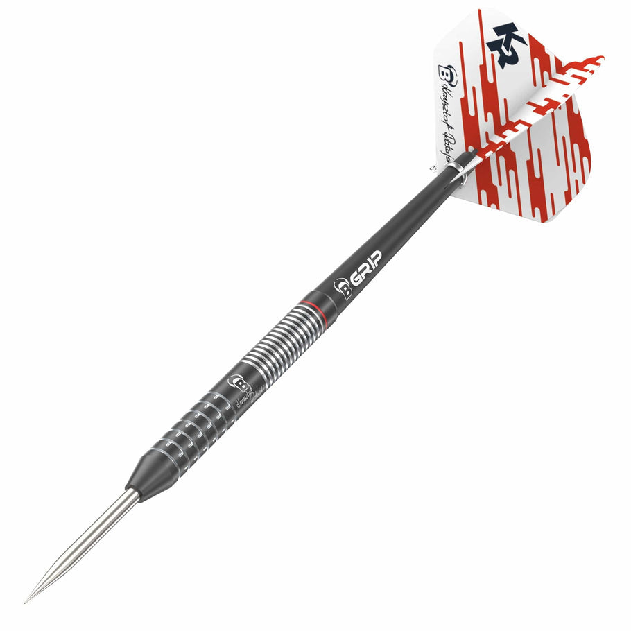 Bull's Krysztof Ratajski Darts - Steel Tip - 90% Tungsten - Black