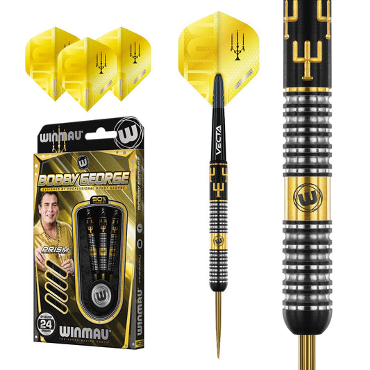 Winmau Bobby George 90% Tungsten Steel Tip Darts