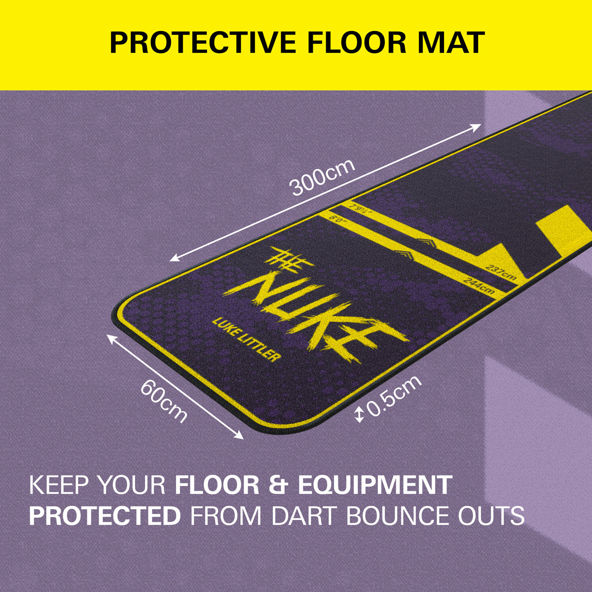 Target Luke 'The Nuke' Littler Dart Mat