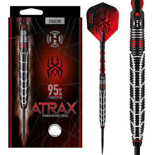 Atrax 95% Tungsten Steel Tip Darts by Harrows