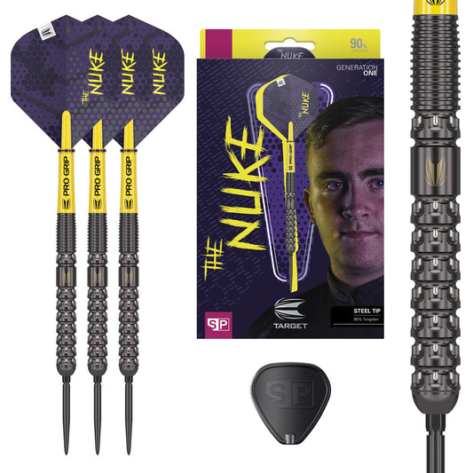 Luke Littler Generation One 90% Swiss Point Steel Tip Darts by Target
