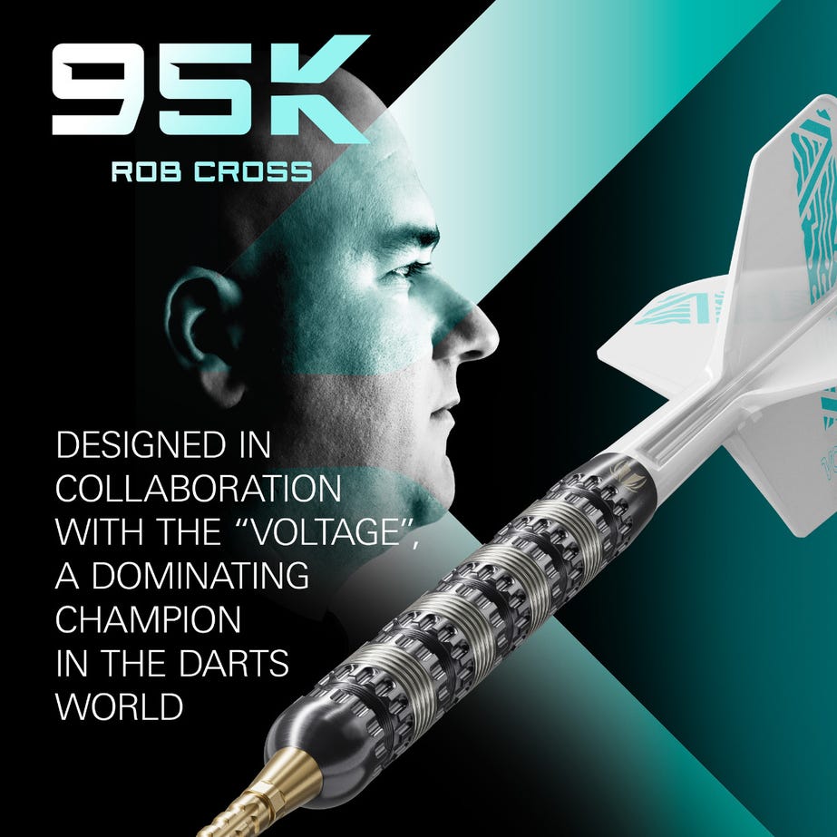 Target Rob Cross 95K 95% Tungsten SP Steel Tip Darts
