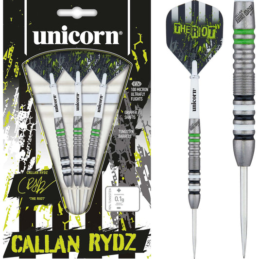 Callan Rydz The Riot 80% Tungsten Steel Tip Darts