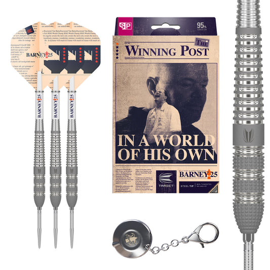 Target Barney25 95% Tungsten SP Steel Tip Darts