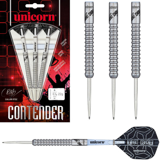 Callan Rydz Contender 90% Tungsten Steel Tip Darts